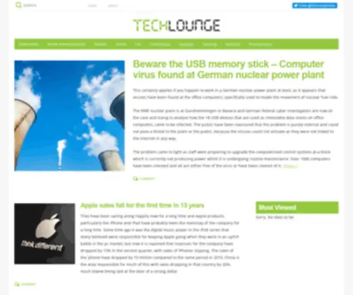 Techlounge.co.uk(Techlounge) Screenshot