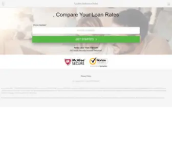 Techlucia.com(Customized Refinance Rates) Screenshot