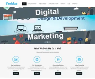 Techlus.com(Digital Solutions) Screenshot