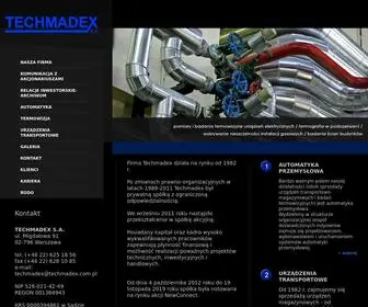 Techmadex.com.pl(Techmadex S.A) Screenshot