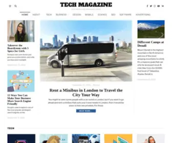 Techmagzine.com(TECH MAGAZINE) Screenshot