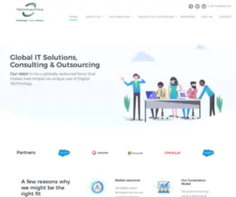 Techmantragulf.com(Salesforce Premium Partner) Screenshot