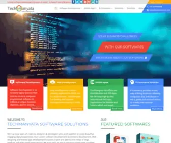 Techmanyata.com(ERP Software in India) Screenshot