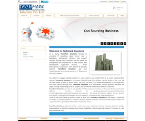 Techmarksolutions.in(Techmark Solutions) Screenshot