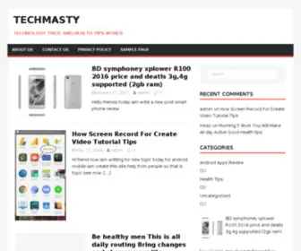 Techmasty.com(Tech Masty) Screenshot