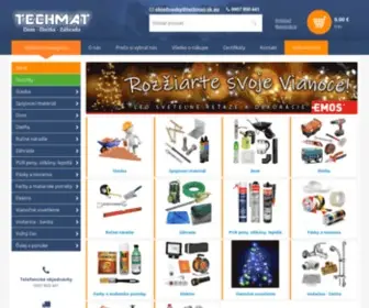 Techmat-SK.eu(Dom) Screenshot