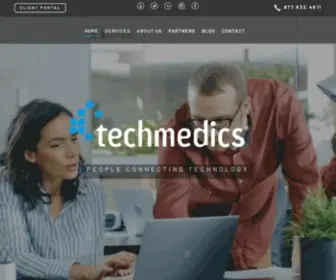 Techmedics.com(Get IT services for your business in Los Angeles. Techmedics) Screenshot