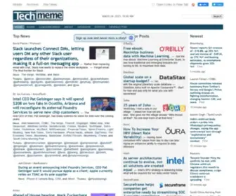 Techmeme.com(Techmeme) Screenshot
