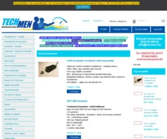 Techmen.hu(Méréstechnikai termékek) Screenshot