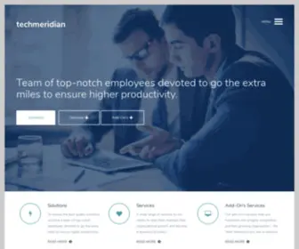 Techmeridian.in(Mobile Application Development) Screenshot