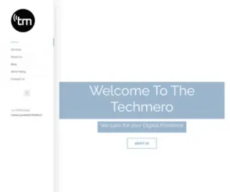 Techmero.in(A Firm who cares for your Digital Presence) Screenshot