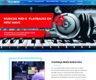 Techmidi.com.br(Techmidi) Screenshot