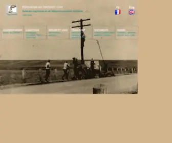 Techmili.com(Materiels logistiques et de telecommunication militaires) Screenshot