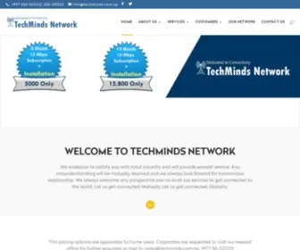 Techminds.com.np(TechMinds Network Pvt Ltd) Screenshot