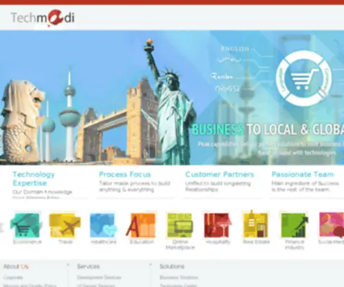 Techmodi.com(Web solutions) Screenshot