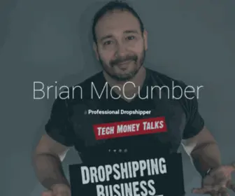 Techmoneytalks.com(#1 Dropshipping Podcast Tech Money Talks with Professional Dropshipper Brian McCumber) Screenshot