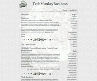 Techmonkeybusiness.com(This website) Screenshot