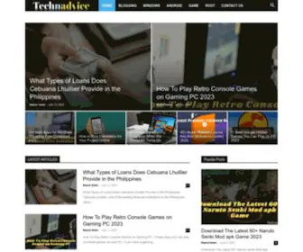 Technadvice.com(Best Tech Information Tips & Tricks) Screenshot