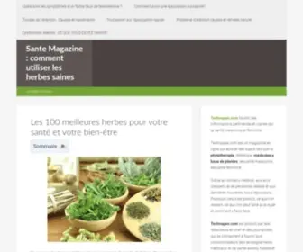 Technapex.com(Diététique et Bien) Screenshot