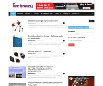 Technary.com(Gadgets & Software Reviews) Screenshot