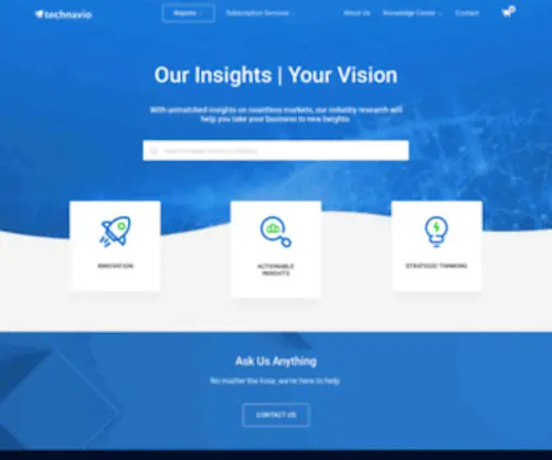 Technavio.org(Technavio) Screenshot