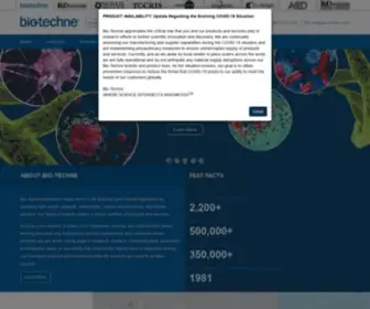 Techne-Corp.com(TECHNE CORPORATION) Screenshot