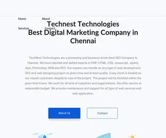 Technesttechnologies.com(Best SEO Company in Chennai) Screenshot