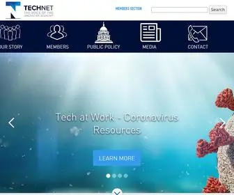 Technet.org(The Voice of The Innovation Economy) Screenshot
