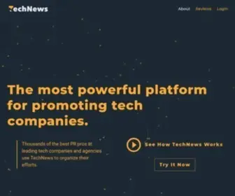 Technews.io(About) Screenshot