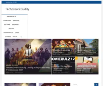 Technewsbuddy.com(Tech News Buddy) Screenshot