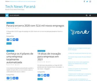 Technewsparana.com.br(Tech News Paraná) Screenshot