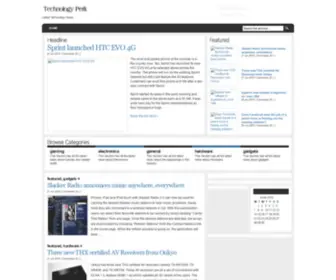 Technewsperk.com(Tech News Perk) Screenshot