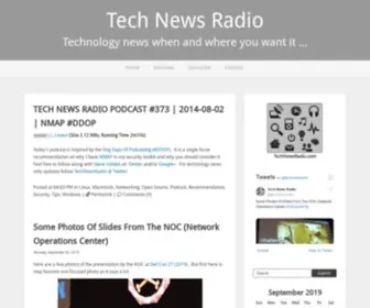 Technewsradio.com(Tech News Radio) Screenshot