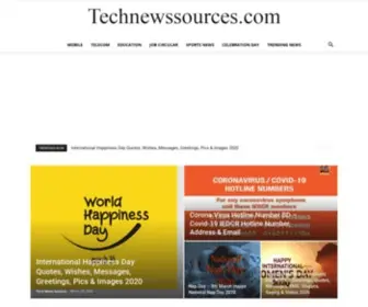 Technewssources.com(All Technology News) Screenshot
