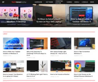 Technewstoday.com(Tech News Today (TNT)) Screenshot