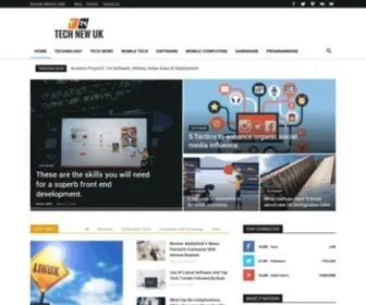 Technewuk.com(Tech New UK) Screenshot