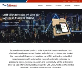 Technexion.com(Homepage) Screenshot