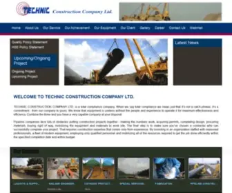 Technic.com.bd(TECHNIC CONSTRUCTION COMPANY LTD) Screenshot