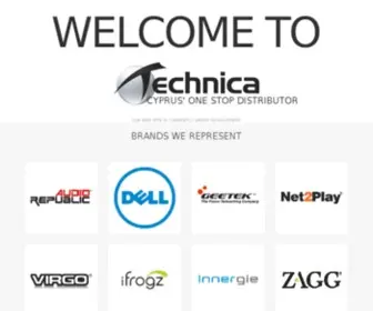 Technica.com.cy(Cyprus) Screenshot