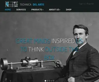 Technicadelarte.com(Technica Del Arte) Screenshot