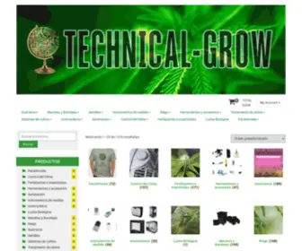 Technical-Grow.com(Grow Shop) Screenshot