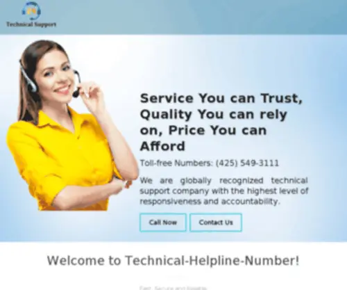 Technical-Helpline-Number.com(Technical Helpline Number) Screenshot