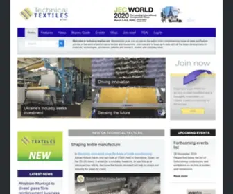 Technical-Textiles.online(Technical Textiles) Screenshot