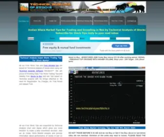 Technicalanalysisofstocks.in(Share Market Tips based on Technical Analysis) Screenshot