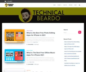 Technicalbeardo.com(Best Tech News Website) Screenshot