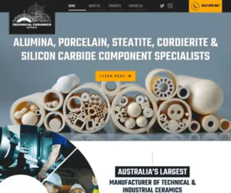 Technicalceramics.com.au(Technical Ceramics) Screenshot