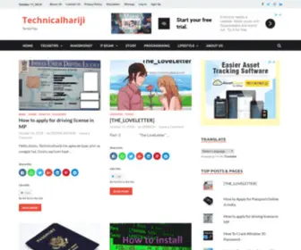 Technicalhariji.com(See related links to what you are looking for) Screenshot