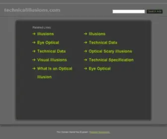 Technicalillusions.com(Forsale Lander) Screenshot