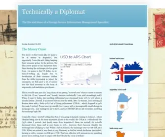 Technicallyadiplomat.com(Technically a Diplomat) Screenshot