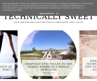 Technicallysweet.com(Technically Sweet) Screenshot